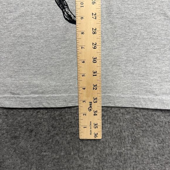 Kani Gold T-Shirt Mens 4X Gray Cross Floral Y2K Crew Neck Short Sleeve Grunge - Picture 6 of 6